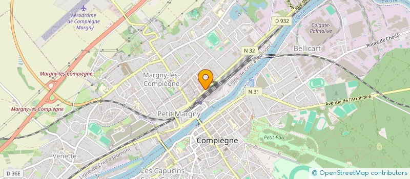 localisation de l'entreprise 832 476 204   MARGNY-LES-COMPIEGNE