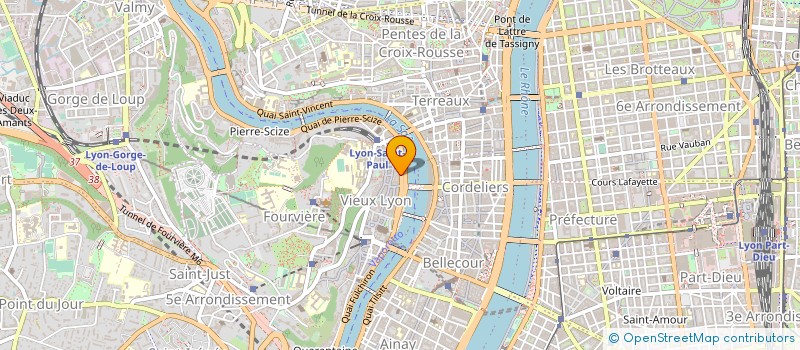 localisation de l'entreprise 832 476 485 à LYON