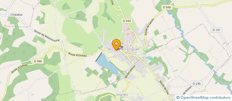 localisation de l'entreprise 832 478 366   VIGNES