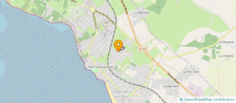 localisation de l'entreprise 832 480 388   LA BERNERIE-EN-RETZ