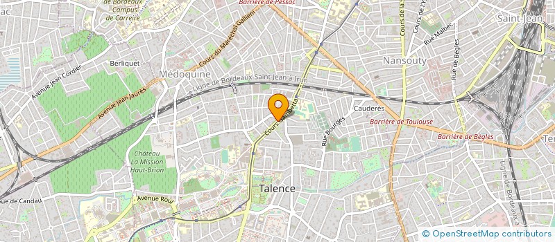 localisation de l'entreprise 832 520 431   BORDEAUX