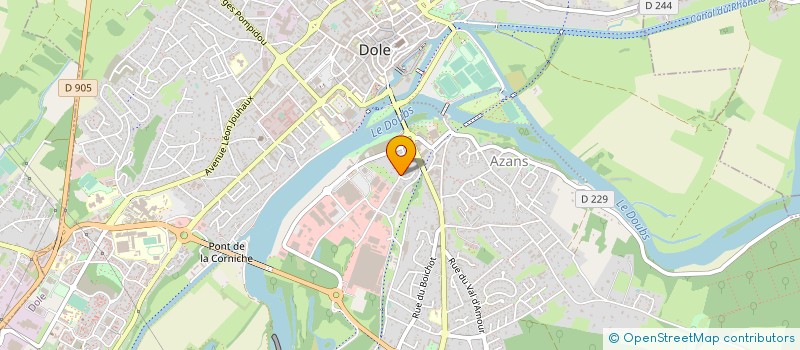 localisation de l'entreprise 832 530 695   SAMPANS