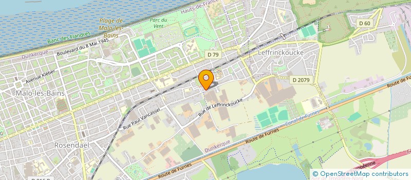 localisation de l'entreprise 832 535 272 à DUNKERQUE