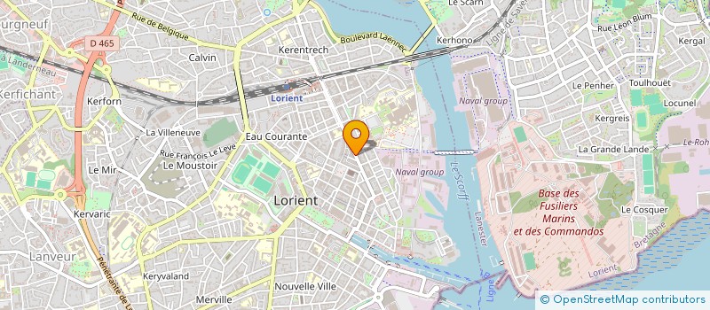 localisation de l'entreprise 832 540 546   LORIENT