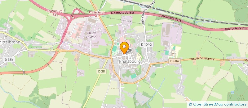 localisation de l'entreprise 832 544 126   DANNELBOURG