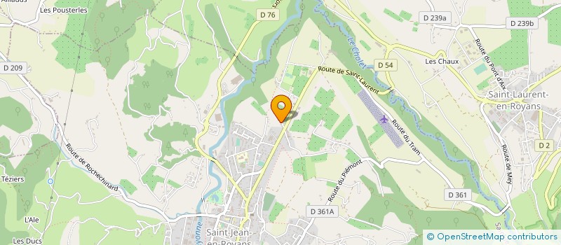 localisation de l'entreprise 832 551 857 à SAINT-JEAN-EN-ROYANS