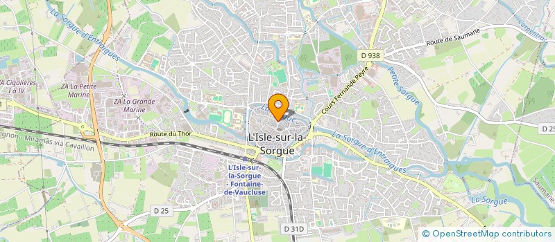 localisation de l'entreprise 832 555 411   CARPENTRAS