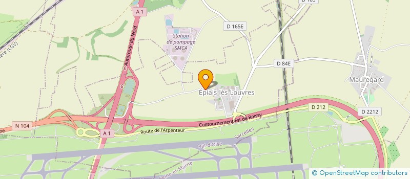 localisation de l'entreprise 832 555 742   EPIAIS-LES-LOUVRES