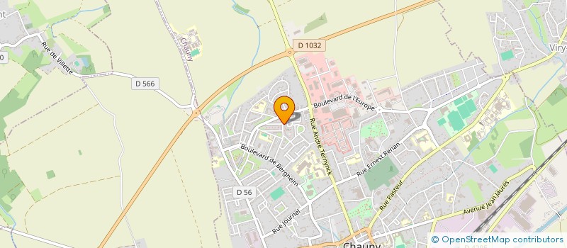 localisation de l'entreprise 832 565 246   CHAUNY