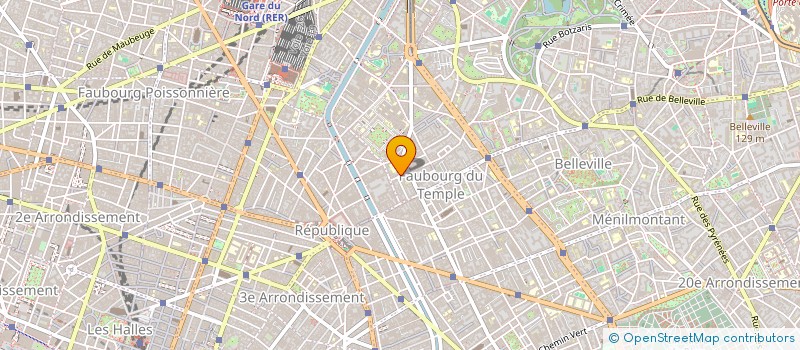 localisation de l'entreprise 832 589 436 à BAGNOLET
