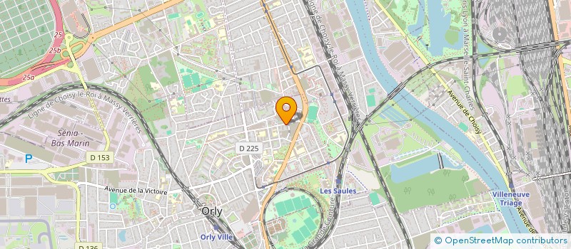 localisation de l'entreprise 832 592 398   ORLY