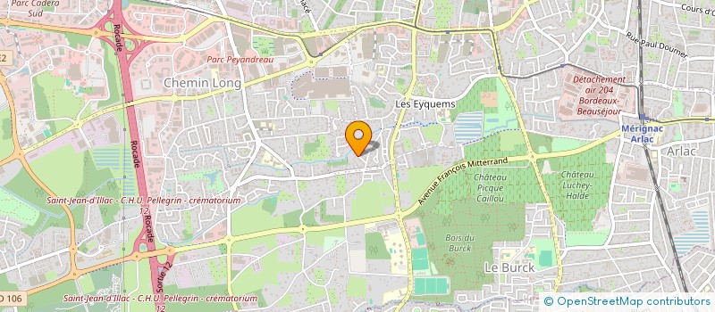 localisation de l'entreprise 832 605 984   MERIGNAC