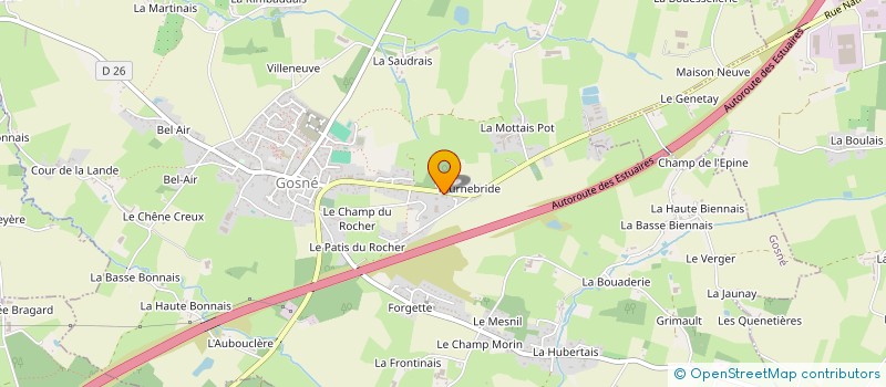 localisation de l'entreprise 832 618 961   GOSNE