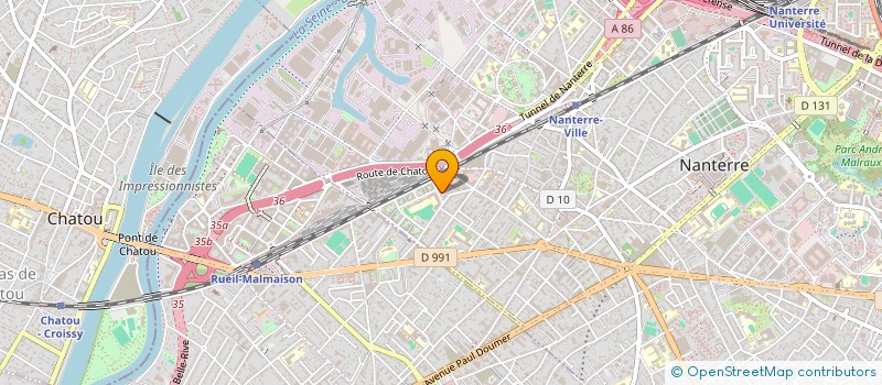 localisation de l'entreprise 832 630 925   NANTERRE