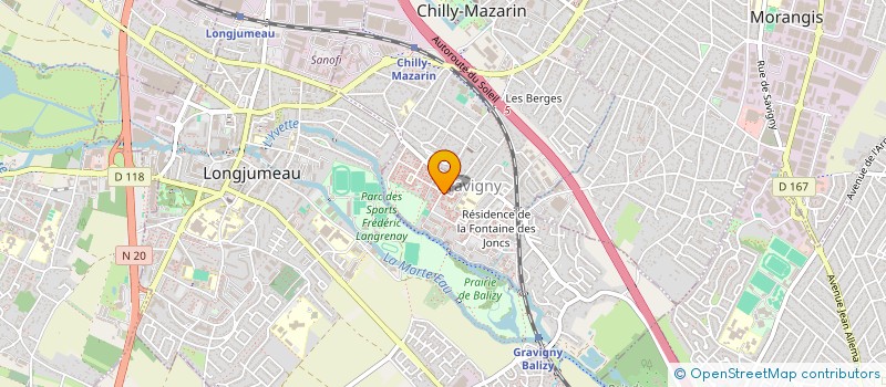 localisation de l'entreprise 832 632 947   CHILLY-MAZARIN