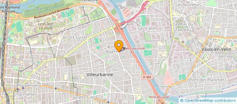 localisation de l'entreprise 832 645 576   VILLEURBANNE