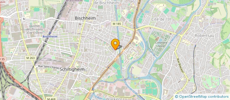 localisation de l'entreprise 832 662 068   BISCHHEIM