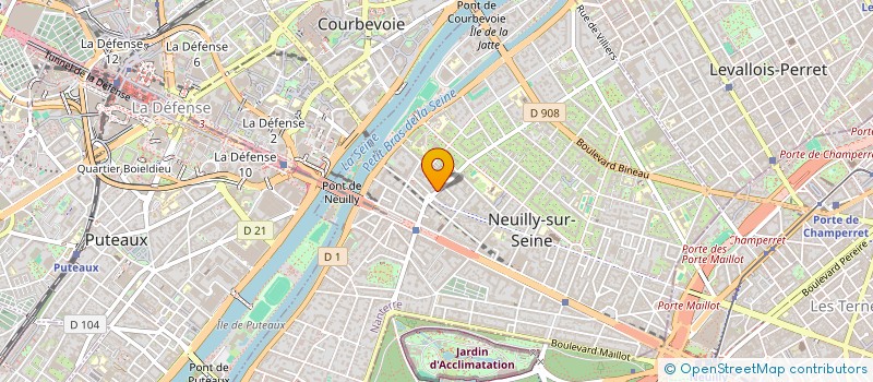 localisation de l'entreprise 832 663 850 à NEUILLY-SUR-SEINE