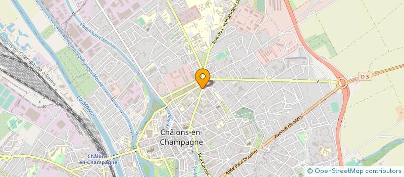 localisation de l'entreprise 832 664 999   CHALONS-EN-CHAMPAGNE