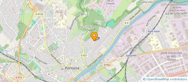 localisation de l'entreprise 832 699 284   PONTOISE