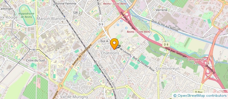 localisation de l'entreprise 832 703 672   EPERNAY