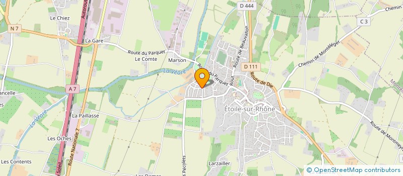 localisation de l'entreprise 832 723 449   PONET-ET-SAINT-AUBAN