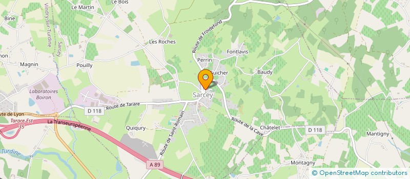 localisation de l'entreprise 832 735 781   SAINT-JEAN-D'AULPS