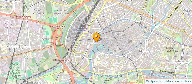 localisation de l'entreprise 832 748 578 à STRASBOURG