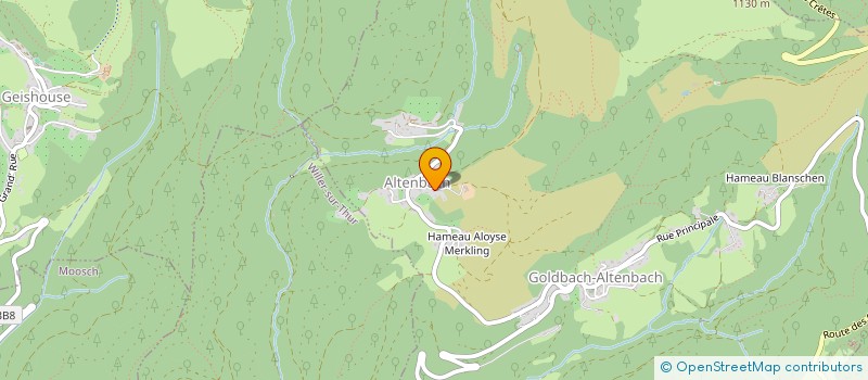 localisation de l'entreprise 832 748 594   GOLDBACH-ALTENBACH