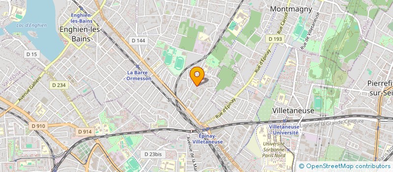 localisation de l'entreprise 832 755 961   DEUIL-LA-BARRE