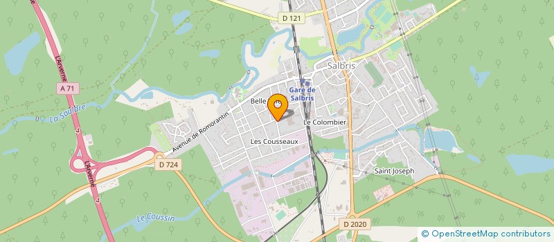 localisation de l'entreprise 832 773 576   SALBRIS