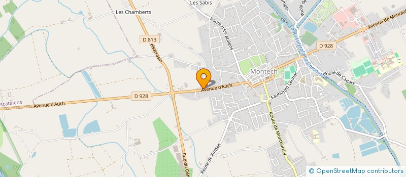 localisation de l'entreprise 832 795 702   MONTECH