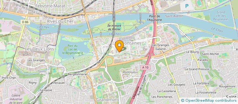 localisation de l'entreprise 832 799 050   TOURS