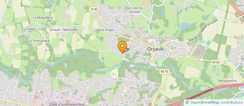 localisation de l'entreprise 832 814 008  à ORVAULT
