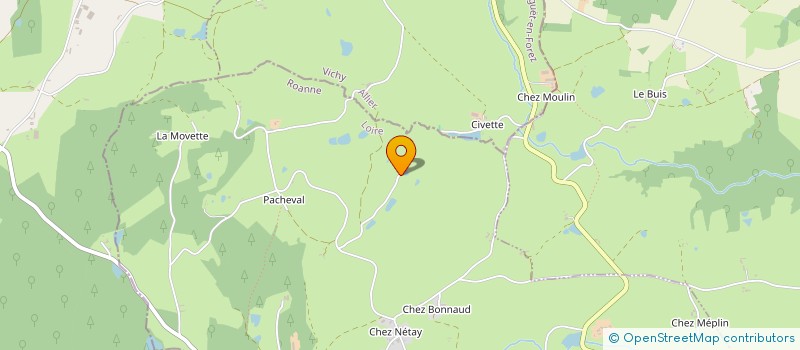 localisation de l'entreprise 832 822 993   SAINT-ANDRE-D'APCHON