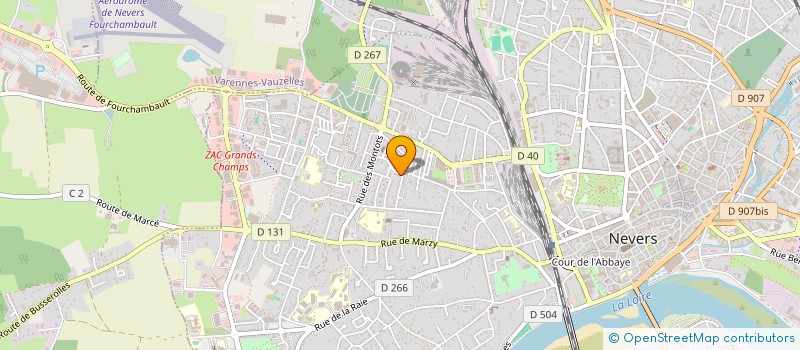 localisation de l'entreprise 832 828 933 à NEVERS