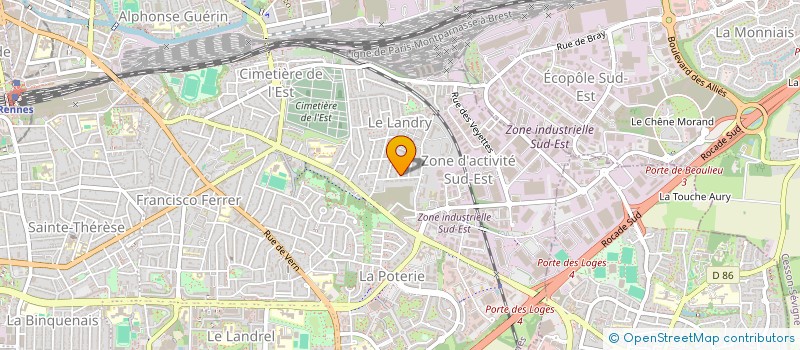 localisation de l'entreprise 832 830 244 à RENNES