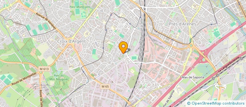 localisation de l'entreprise 832 831 713   MONTPELLIER