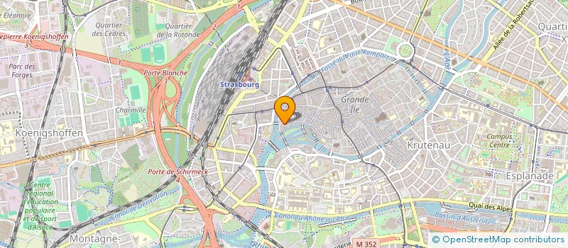 localisation de l'entreprise 832 832 604 à STRASBOURG