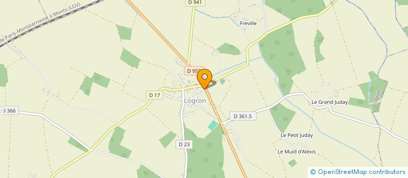 localisation de l'entreprise 832 841 787 à LOGRON