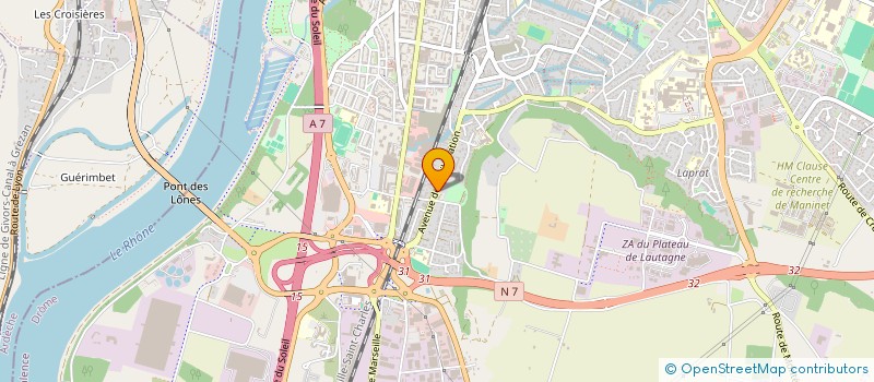 localisation de l'entreprise 832 843 767   VALENCE