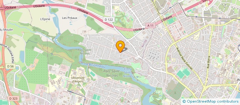 localisation de l'entreprise 832 844 112   ANGERS