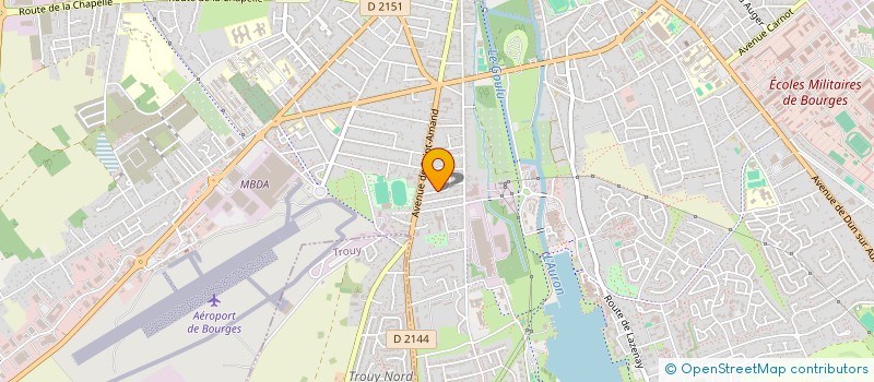 localisation de l'entreprise 832 846 190   BOURGES