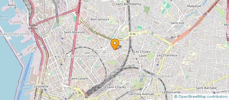 localisation de l'entreprise 832 860 373 à MARSEILLE