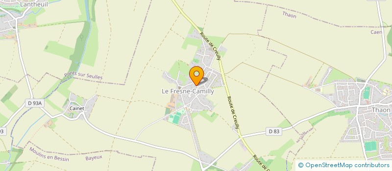 localisation de l'entreprise 832 862 130   LE FRESNE-CAMILLY