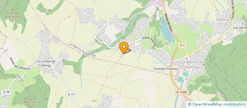 localisation de l'entreprise 832 862 437   ANNECY