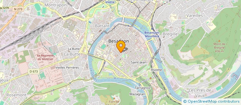 localisation de l'entreprise 832 862 841 à BESANCON