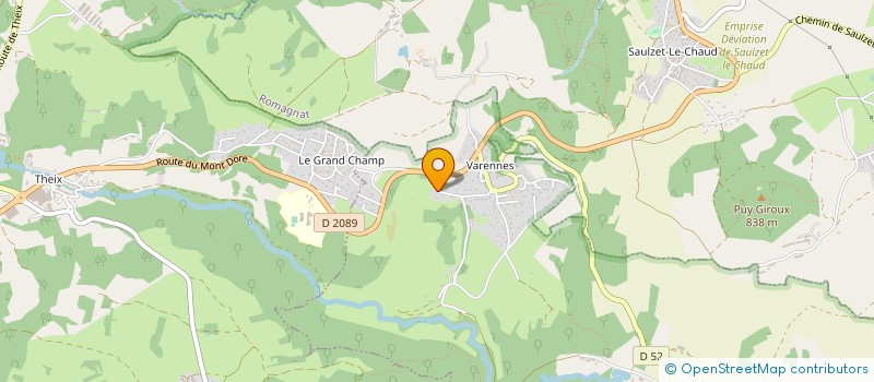 localisation de l'entreprise 832 885 677   BEAUMONT