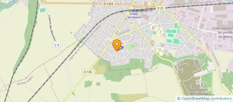 localisation de l'entreprise 832 886 758   CREPY-EN-VALOIS