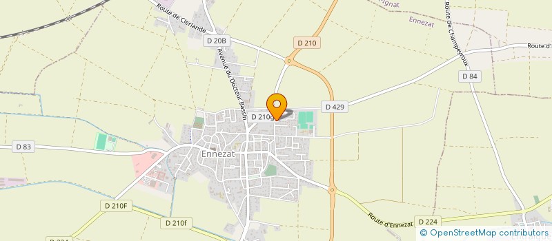 localisation de l'entreprise 832 897 193   ENNEZAT